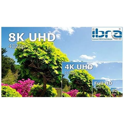 2.1 Cavo Hdmi 8k 2m Ultra Hd Piombo Ad Alta Velocit Cord 48gbps Supporti 8k 60 Hz 4k 4320p 120hz Compatibile Con La Funzione Fuoco Tv Supporto 3d Ethernet 8k Uhd 3d-xbox Playstation Ps3 Ps4 Pc - Arancione - Foto 4