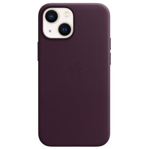 Copertina per cellulare - con MagSafe - pelle - giliegio scuro  - Foto 1