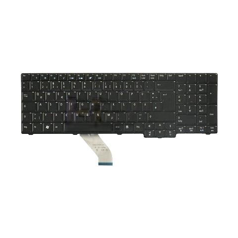 KB. INT00.329, Arabico, Cablato, Computer portatile, Standard, Dritto, Nero - Foto 1