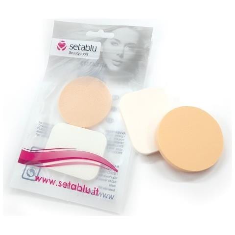 Spugnetta Trucco Fondotinta 2pz 43373 - Foto 1