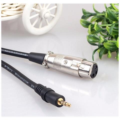 Cavo Microfonico Xlr - Mini Jack 3,5 Mm Mcable-xlr - Foto 2