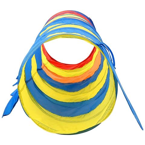 Tunnel Gioco Bambini 250 Palline Multicolore 245 Cm Poliestere - Foto 10