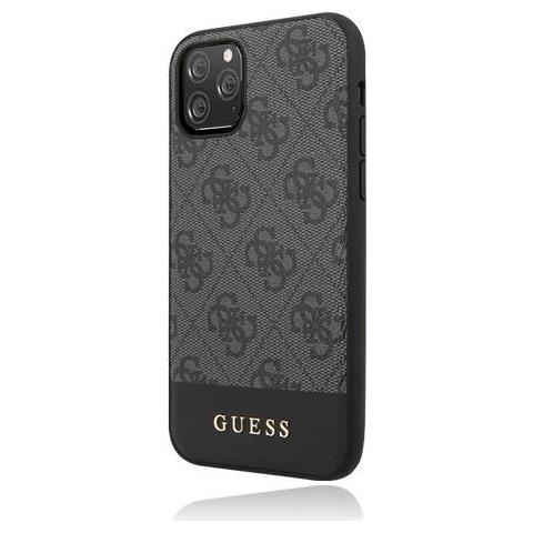 Pc /tpu Case 4g Bottom Stripe Fr Apple Iphone 11 - Grey (guhcn61g4glgr) - Foto 1