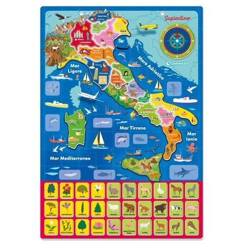 Geo Puzzle Magnetico Dell'italia - Foto 1