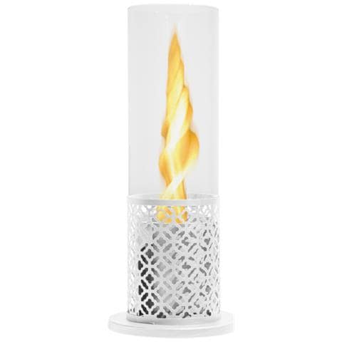 Camino A Bieotanolo Biocamino Da Tavolo Tolosa Bianco D20 X H49,5 Interno Esterno - Foto 1