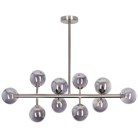 Lampadario Ramis Metallo Argento - Foto 2