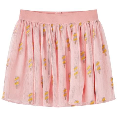 Gonna Da Bambina Con Tulle Rosa Chiaro 104 - Foto 1
