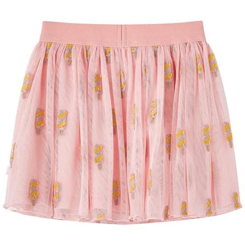 Gonna Da Bambina Con Tulle Rosa Chiaro 104 - Foto 2