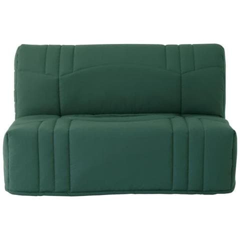 Panca Bz - Tessuto 100% Cotone Verde Foresta - Letto 140 X 190 Cm - Morbido Comfort - Foto 1