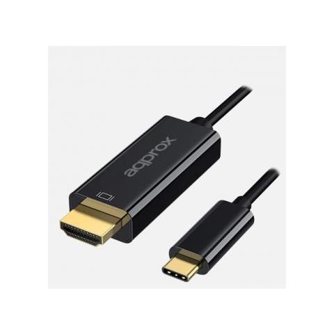 APPC52 cavo HDMI 0,12 m USB-c Nero - Foto 1