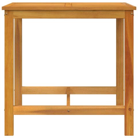 Set da Balcone 3pz con Cuscini in Legno Massello di Acacia - Foto 10