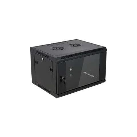 RACK 4U, 600*450*281mm Load bearing: 40kg (Fan and shelf need to order separately) DISASSEMBLATO - DS-XS6404-S /B - Foto 1