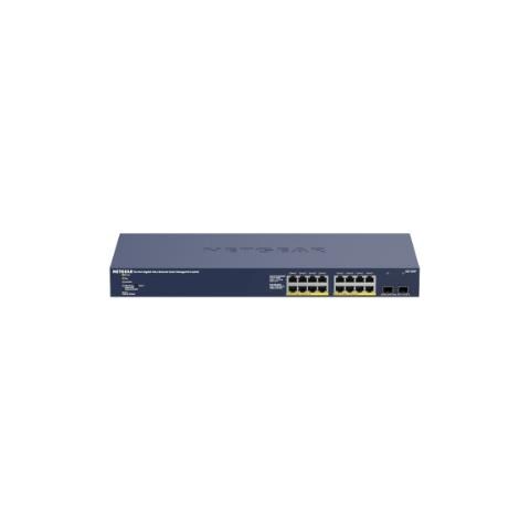 GS716TP-100EUS switch di rete Gestito L2/L3/L4 Gigabit Ethernet (10/100/1000) Supporto Power over Ethernet (PoE) Blu - Foto 1