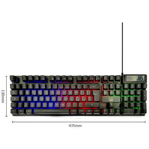 PL3317 tastiera Gaming USB QWERTY Italiano Nero - Foto 3