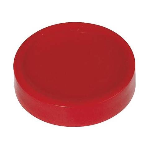 Magnet (ø X H) 30 Mm X 8.4 Mm Rund Rot 10 St. 6172325 (6172325) - Foto 1