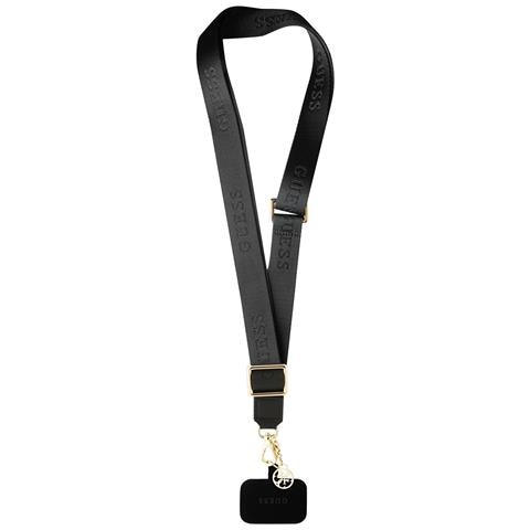 Cinturino In Nylon Regolabile Con Ciondolo, Nero - Foto 1