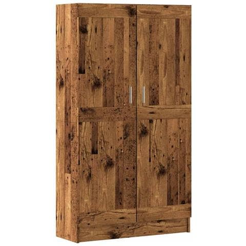 Libreria Legno Antico 82,5x30,5x150 Cm In Legno Multistrato - Foto 2