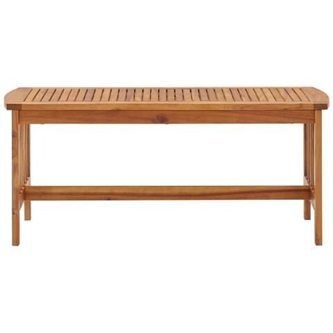 Lusso Casadino -  Tavolino Da Salotto 102x50x43 Cm In Legno Massello Di Acacia - Foto 1