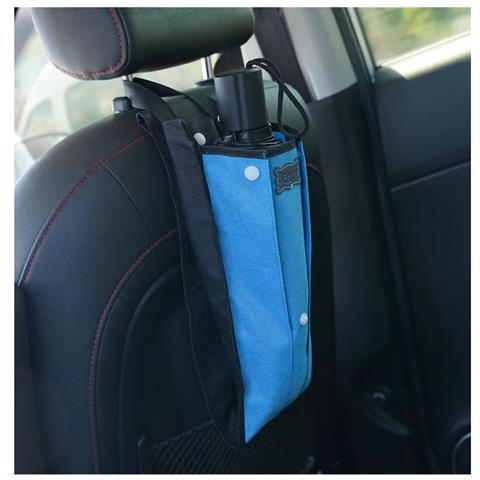 Copertura Pieghevole Impermeabile Per Ombrello Auto Blue - Foto 2