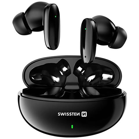 Auricolari Wireless Bluetooth 5.3 Autonomia 6h Con Custodia Ricarica, Nero - Foto 1