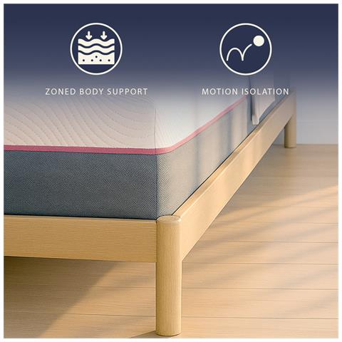 Materasso 80x190 Memory Breeze E Molle Insacchettate | Altezza 30 Cm | Sfoderabile, Anallergico E Traspirante | Made In Italy - Foto 2