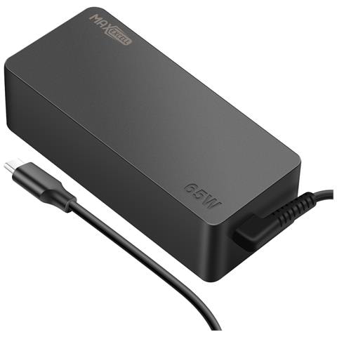 Caricatore Per Pc Portatile / Macbook Usb-c 65w Con Cavo Integrato A Ricarica Rapida, Nero - Foto 5