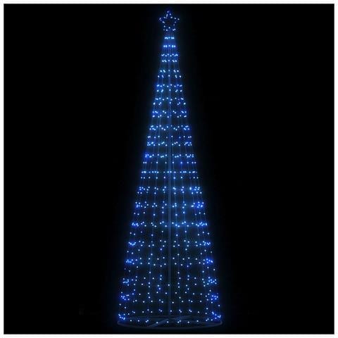 Albero di Natale a LED 550 LED Blu 304 cm - Foto 2