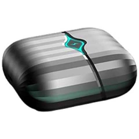 Mini Rasoio Lavabile Stile Scatola Quadrata - Rasoio Elettrico Portatile Per Uomo E Donna Grey+silver - Foto 1