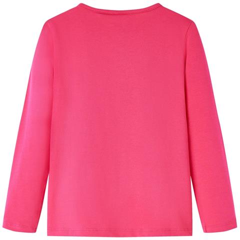 Maglietta da Bambina a Maniche Lunghe Fucsia 140 - Foto 2