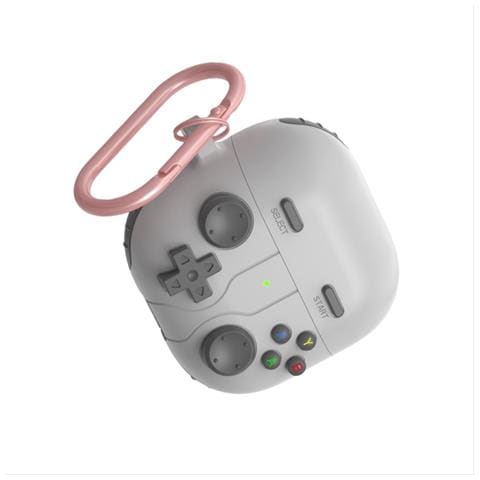 Custodia Protettiva In Silicone Compatibile Con Auricolari Bluetooth Huawei Freeclip2 - Design Console Di Gioco Grey - Foto 3