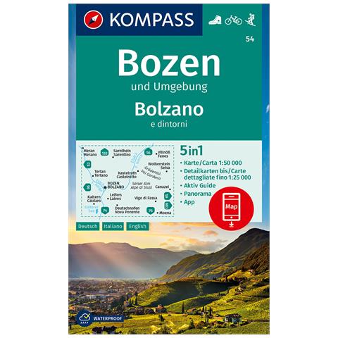 Carta escursionistica n. 54. Bolzano e dintorni 1:50.000 - Foto 1