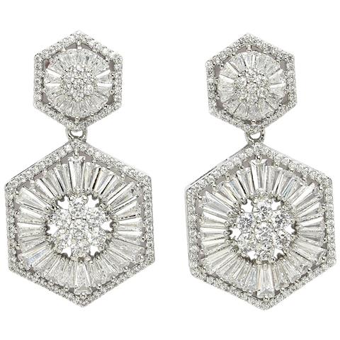 Collezione Diva Orecchini Pendenti in Zirconia Cubica - Foto 5