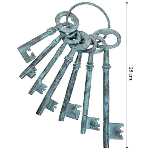 Mazzo Di Chiavi Blu 10x3x28h - Foto 5