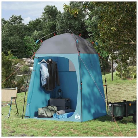 Tenda istantanea per 2 persone con rilascio rapido Blu - Foto 2