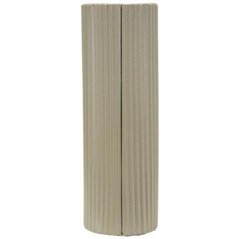 Vaso Frankfurt Rettangolare In Metallo Bianco - Foto 2