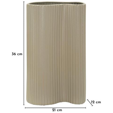 Vaso Frankfurt Rettangolare In Metallo Bianco - Foto 7