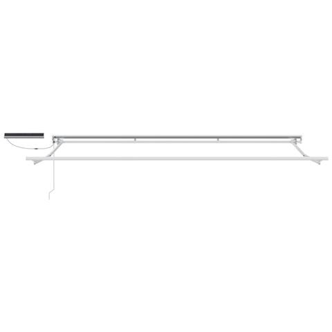 Struttura della tenda elettrica retrattile Bianco 4 x 2 m - Foto 2