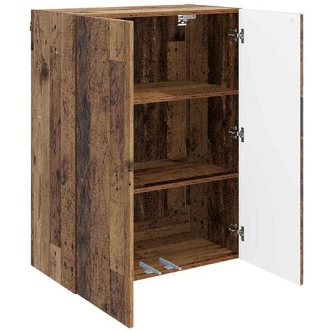 Mobiletto a muro Legno antico 66 x 34,5 x 90 cm - Foto 2