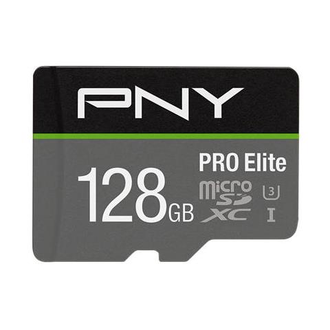 128gb Pny Microsd Elite Pro 100-60mb / S U3 A1 V30 - Foto 1