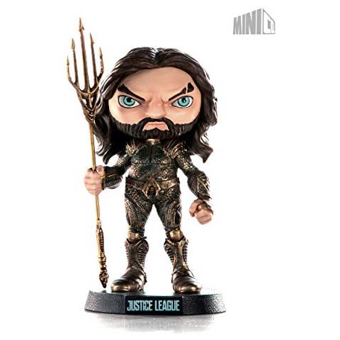 Dc Comics Justice League - Mini Co Heroes - Aquaman - 14 Centimetri - Foto 1