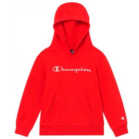 Felpa Cappuccio Bambino (305358-rs041) - Rosso Xl 13-14 Anni - Foto 1