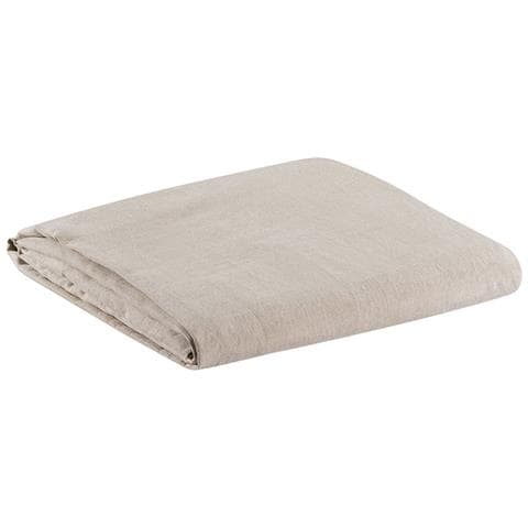 Fodera Per Materasso Zeff In Lino Naturale 100% - Reversibile E Trattato Stonewash - Misura 140 X 190 Cm - Foto 2