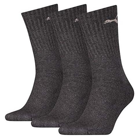 3p Calzini Da Sport, Antracite, 35/38 (pacco Da 3) Unisex-adulto - Foto 2