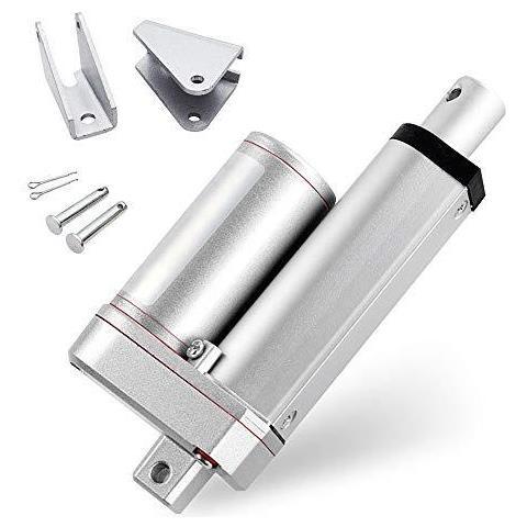 Linear Motion Attuatori 1000n 100kg Attuatore Lineare 50mm 2 Corsa Attuatore Lineare 12v Dc Motore Elettrico Attuatore Lineare Staffa Di Montaggio - Foto 1