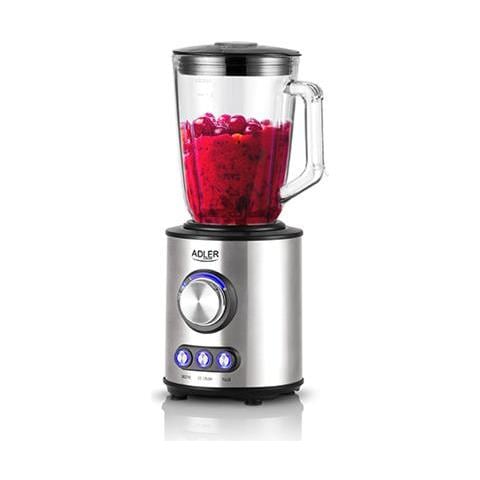 Blender Ad 4078 Piano Da Tavolo, 1700 W, Materiale Vaso Vetro, Capacità Vaso 1,5 L, Tritaghiaccio, Acciaio Inossidabile - Foto 1
