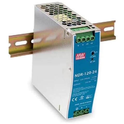 NDR-120-24 120W Metallico alimentatore per computer - Foto 1