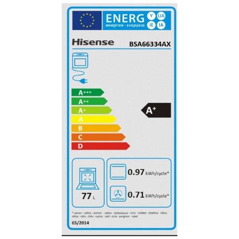 Forno Elettrico da Incasso Steam Add Plus BSA66334AX Capacità 77 L Multifunzione Ventilato Cottura Vapore Potenza 3500 W Colore Acciaio Inossidabile - Foto 3