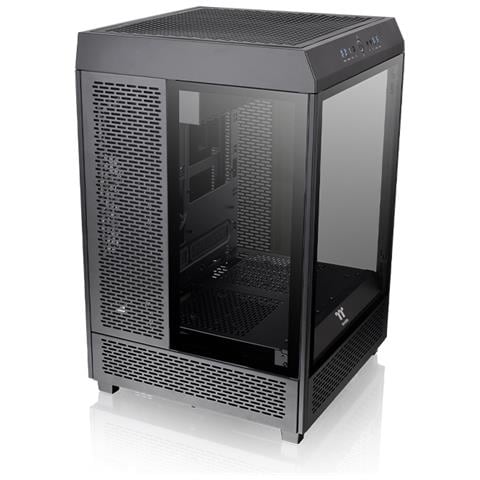 Case The Tower 500 Mid Tower ATX/EATX/ micro ATX/ Mini-ITX 5 Porte USB 3.1 Colore Nero (Finestrato) - Foto 1