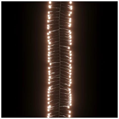 Gruppo Stringa Led Con 3000 Luci Led Bianco Caldo 60 M Pvc - Foto 2