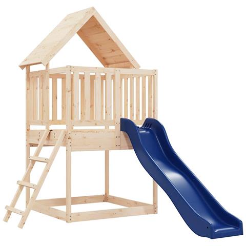 Set da Gioco da Esterno in Legno Massello di Pino - Foto 1